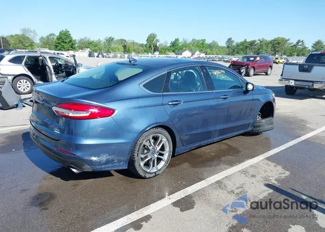 2019 Ford Fusion Sel из США, поврежденный, VIN 3FA6P0CD3KR260227